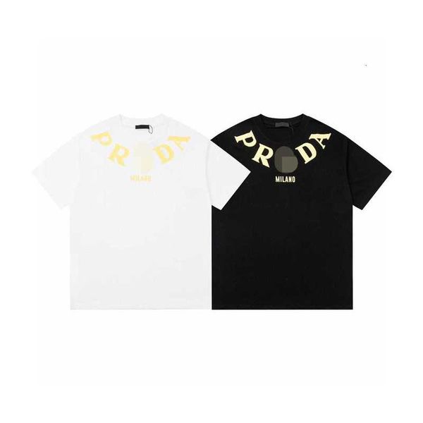 women's t-shirt designer the correct version of p family's high-quality pure cotton short sleeved t-shirt, summer loose half tren, White
women's t-shirt designer the correct version of p family's high-quality pure cotton short sleeved t-shirt, summer loose half tren, White
