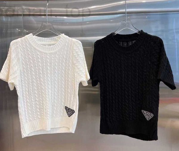 women's polos designer home p 23 summer new triangle fried dough twists knot knitted slim short sleeve t-shirt ayxq, White
women's polos designer home p 23 summer new triangle fried dough twists knot knitted slim short sleeve t-shirt ayxq, White