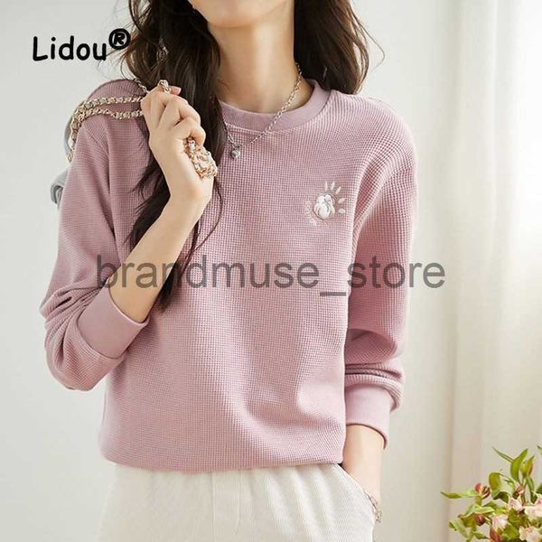 womens hoodies sweatshirts autumn new solid color embroidered sweatshirts women classic long sleeve ocollar allmatch loose fashion comfortab, Black
womens hoodies sweatshirts autumn new solid color embroidered sweatshirts women classic long sleeve ocollar allmatch loose fashion comfortab, Black