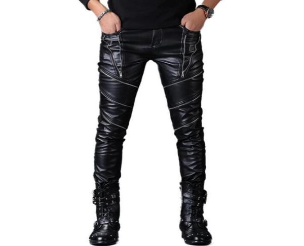 men039s pants windproof warm motorcycle faux leather mens harem personality fashion pu trousers for men pantalon homme autumn7088357, Black
men039s pants windproof warm motorcycle faux leather mens harem personality fashion pu trousers for men pantalon homme autumn7088357, Black