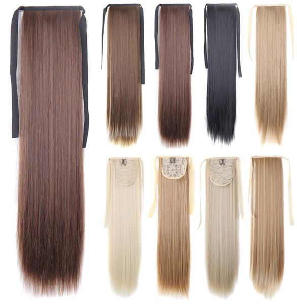 22 inches high temperature fiber straight synthetic clip in drawstring ponytail hairpieces for women hair extension high temperatu1829191, Black
22 inches high temperature fiber straight synthetic clip in drawstring ponytail hairpieces for women hair extension high temperatu1829191, Black