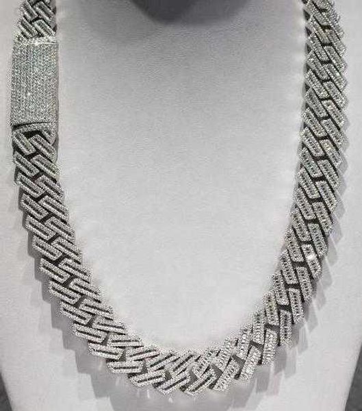men's hip hop chains silver 925 baguette necklace custom miami iced out cuban chain vvs moissanite cuban chain
men's hip hop chains silver 925 baguette necklace custom miami iced out cuban chain vvs moissanite cuban chain