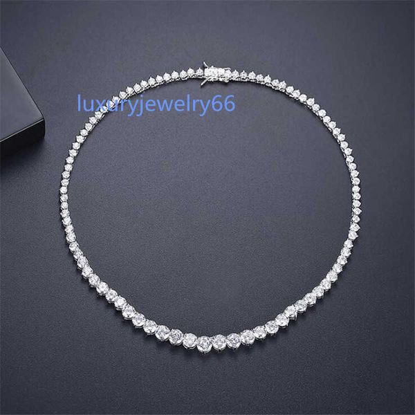 2022 sell bride tennis necklace sparkling luxury jewelry 18k white gold fill round cut white z cz diamond gemstones ins women 16inch pendant, Silver
2022 sell bride tennis necklace sparkling luxury jewelry 18k white gold fill round cut white z cz diamond gemstones ins women 16inch pendant, Silver