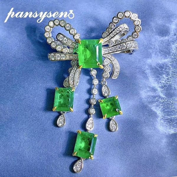 pins brooches pansysen vintage 925 sterling silver emerald simulated diamond brooches luxury anniversary party women fine jewelry 230802, Gray
pins brooches pansysen vintage 925 sterling silver emerald simulated diamond brooches luxury anniversary party women fine jewelry 230802, Gray