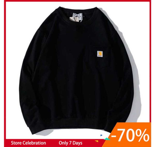 designer men's hoodies sweatshirts kahart carhart sweater classic pocket woven label thin motion design 647ess, Black
designer men's hoodies sweatshirts kahart carhart sweater classic pocket woven label thin motion design 647ess, Black