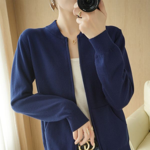 women's knits tees zipper cashmere sweater cardigan women standup collar loose solid knit jacket female autumn red 230803, White
women's knits tees zipper cashmere sweater cardigan women standup collar loose solid knit jacket female autumn red 230803, White