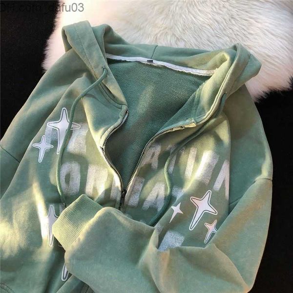 men's hoodies sweatshirts 2022 new vintage do old letters printed zipper hoodie cardigan women's trend lazy 100 pieces sweatshirt, Black
men's hoodies sweatshirts 2022 new vintage do old letters printed zipper hoodie cardigan women's trend lazy 100 pieces sweatshirt, Black