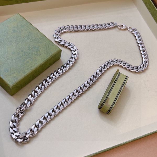designer ggity pendant necklaces for women luxury chain pendants retro jewelry fashion accessories men fp2023, Silver
designer ggity pendant necklaces for women luxury chain pendants retro jewelry fashion accessories men fp2023, Silver