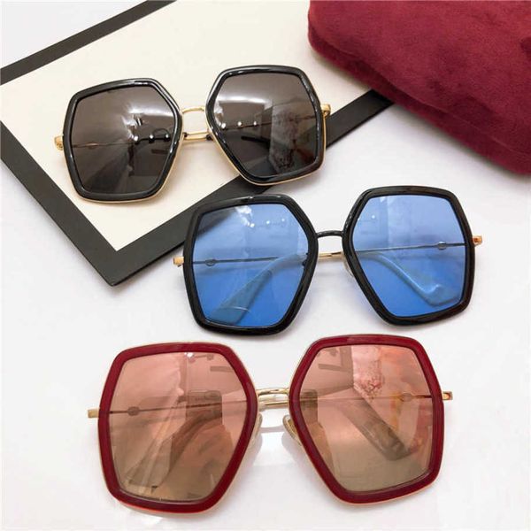 2023 new luxury designer sunglasses g family women's fashion polygonal sunglasses ni ins online red same year of the pig limited editio, White;black
2023 new luxury designer sunglasses g family women's fashion polygonal sunglasses ni ins online red same year of the pig limited editio, White;black