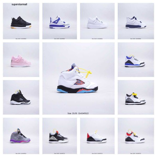 2022 youth kids running shoes toddler designer jumpman 3 4s 5 basketball shoe jordam 3s 5s childrens shoes sneaker girls boys baby white bla, Black
2022 youth kids running shoes toddler designer jumpman 3 4s 5 basketball shoe jordam 3s 5s childrens shoes sneaker girls boys baby white bla, Black