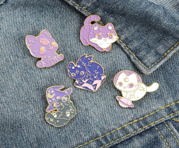 witch cat cartoon animal enamel brooches pin for women fashion dress coat shirt demin metal funny brooch pins badges promotion gif3938334, Gray
witch cat cartoon animal enamel brooches pin for women fashion dress coat shirt demin metal funny brooch pins badges promotion gif3938334, Gray