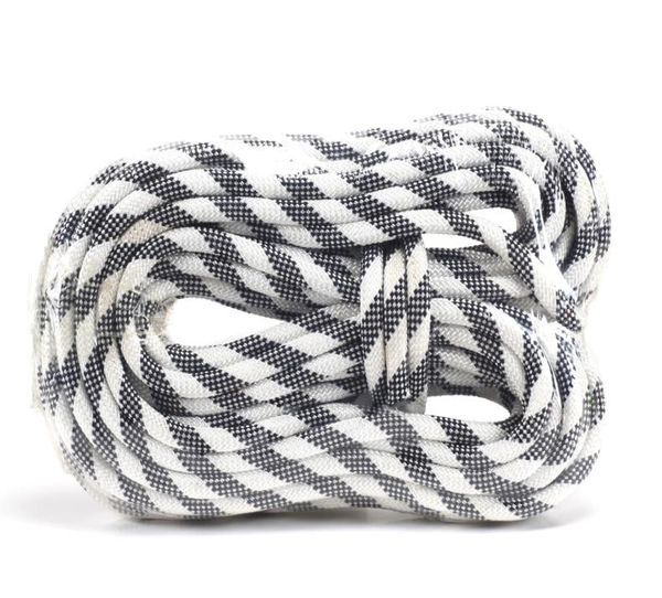 factory direct selling safety rope diameter 10mm length 20m polyester fiber black white for climbing outdoor gear accessories1298117
factory direct selling safety rope diameter 10mm length 20m polyester fiber black white for climbing outdoor gear accessories1298117