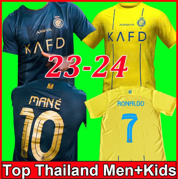23 24 al nassr fc soccer jerseys special sadio mane ronaldo 2023 2024 portuguese cr7 gonzalo martinez talisca ghislain konan vincent men foo, Black;yellow
23 24 al nassr fc soccer jerseys special sadio mane ronaldo 2023 2024 portuguese cr7 gonzalo martinez talisca ghislain konan vincent men foo, Black;yellow
