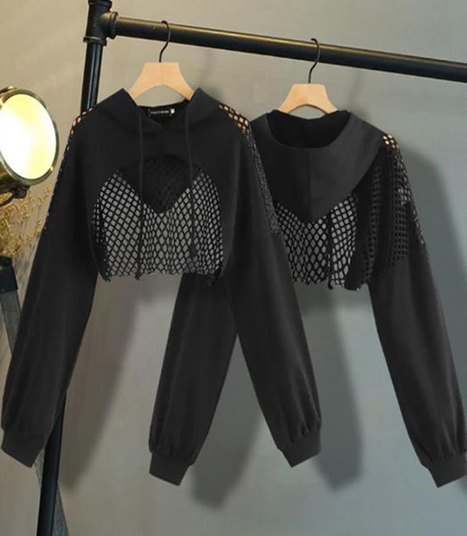 crop sweatshirt mesh patchwork hoodies sweatshirts women harajuku hoodie sweatshirt clothes gothic long sleeve cropped hoodie5192450, Black
crop sweatshirt mesh patchwork hoodies sweatshirts women harajuku hoodie sweatshirt clothes gothic long sleeve cropped hoodie5192450, Black