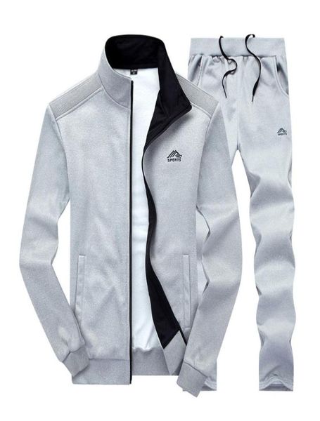 men sportswear set brand mens tracksuit sporting fitness clothing two pieces long sleeve jacket pants casual men039s track su2024862, Gray
men sportswear set brand mens tracksuit sporting fitness clothing two pieces long sleeve jacket pants casual men039s track su2024862, Gray