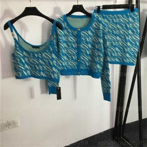 three piece set women vest skirt jacket set alphabet prints long sleeve knitted cardigan knits camisole knit short skirts designers womens c, White
three piece set women vest skirt jacket set alphabet prints long sleeve knitted cardigan knits camisole knit short skirts designers womens c, White