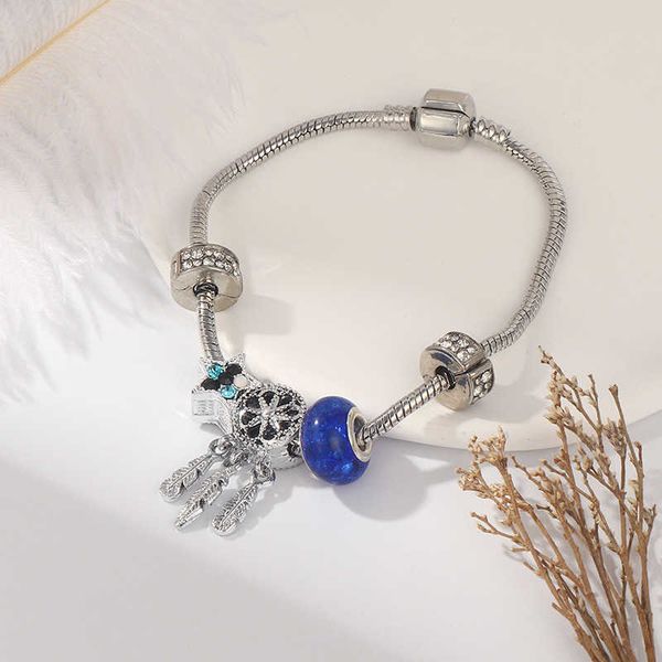 ring accessories diamond luxury designer necklace flowers clover bangle women new panjia bracelet simple dreamcatcher beaded handwear creati, Silver
ring accessories diamond luxury designer necklace flowers clover bangle women new panjia bracelet simple dreamcatcher beaded handwear creati, Silver