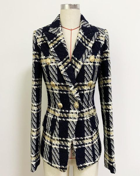 classic style original design women039s blazer doublebreasted woolen tweed blazers slim jacket metal buckles plaid3529282, White;black
classic style original design women039s blazer doublebreasted woolen tweed blazers slim jacket metal buckles plaid3529282, White;black
