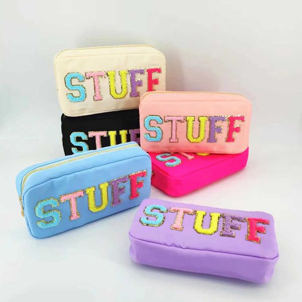 new handheld nylon makeup bag large capacity storage travel diy letter sticker towel embroidery wash
new handheld nylon makeup bag large capacity storage travel diy letter sticker towel embroidery wash