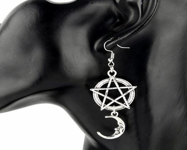 2020 new fashion vintage pentagram moon dangle earrings handmade statement earrings women earrings9234771, Golden
2020 new fashion vintage pentagram moon dangle earrings handmade statement earrings women earrings9234771, Golden