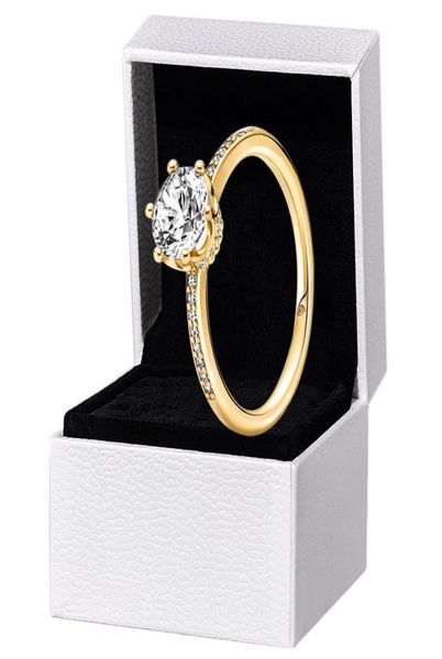 clear sparkling crown solitaire ring womens 18k gold plated wedding gift original box for pandora 925 sterling silver rings set8839616, Slivery;golden
clear sparkling crown solitaire ring womens 18k gold plated wedding gift original box for pandora 925 sterling silver rings set8839616, Slivery;golden