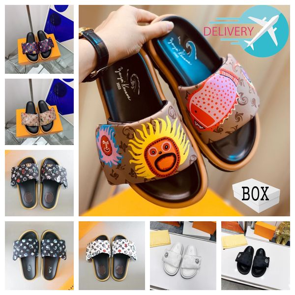 2023 brand man slippers pool pillow flat comfort mule women designer slippers fashion slide size 35-45, Black
2023 brand man slippers pool pillow flat comfort mule women designer slippers fashion slide size 35-45, Black