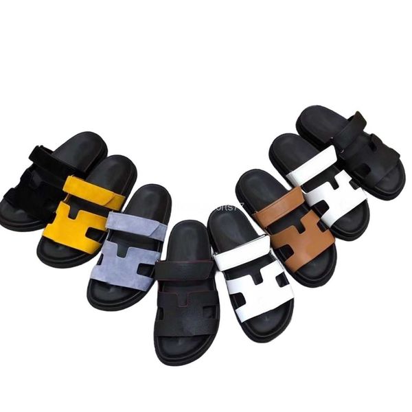 slippers designer chypre summer casual beach classic flat sandals luxury summer lady leather flip flops men women slides size 35-44 with box, Black
slippers designer chypre summer casual beach classic flat sandals luxury summer lady leather flip flops men women slides size 35-44 with box, Black