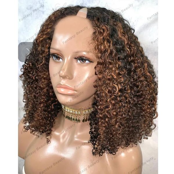 4b 4c afo kinky curly women 100% human hair ombre blonde 1x4 v part wigs natural look glueless brown bouncy curly v part wigs, Black
4b 4c afo kinky curly women 100% human hair ombre blonde 1x4 v part wigs natural look glueless brown bouncy curly v part wigs, Black