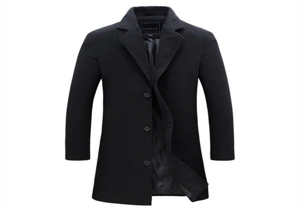 mens trench coat 2018 new fashion lengthened simple wool coat winter single breasted windproof slim trench men 5xl8289406, Tan;black
mens trench coat 2018 new fashion lengthened simple wool coat winter single breasted windproof slim trench men 5xl8289406, Tan;black