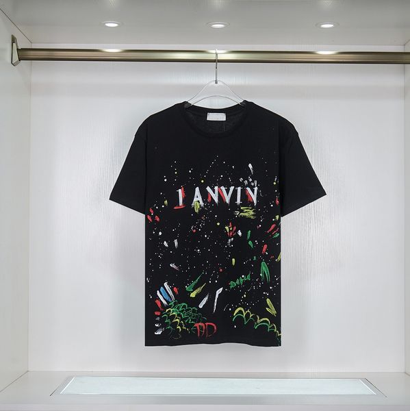gal lavin mens designer t shirt casual man womens tees hand-painted ink splash graffiti letters loose short-sleeved round neck clothes, White;black
gal lavin mens designer t shirt casual man womens tees hand-painted ink splash graffiti letters loose short-sleeved round neck clothes, White;black