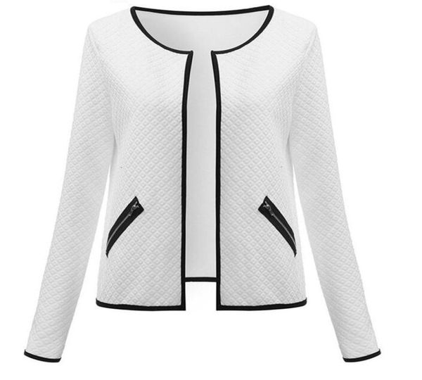 women jacket fashion solid color pocket zipper casual jacket outerwear female clothing2200138, Black;brown
women jacket fashion solid color pocket zipper casual jacket outerwear female clothing2200138, Black;brown
