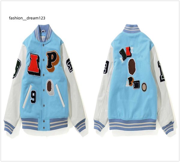 mens designer coat baseball jacket windbreaker windbreak designers varsity lightning letter stitching cotton single breasted color block sta, Black;brown
mens designer coat baseball jacket windbreaker windbreak designers varsity lightning letter stitching cotton single breasted color block sta, Black;brown
