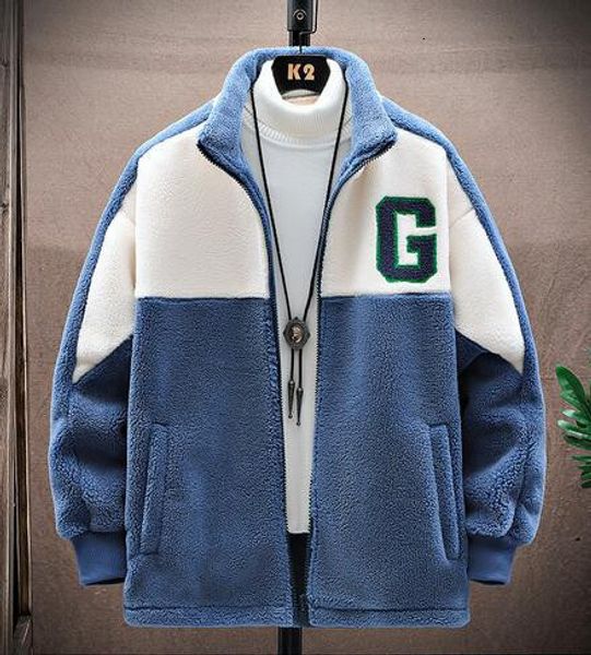 men's jackets coat 2023 winter thick warm cashmere lamb jacket man casual oversized zipper outwear male jaqueta masculinas inverno 230, Black;brown
men's jackets coat 2023 winter thick warm cashmere lamb jacket man casual oversized zipper outwear male jaqueta masculinas inverno 230, Black;brown