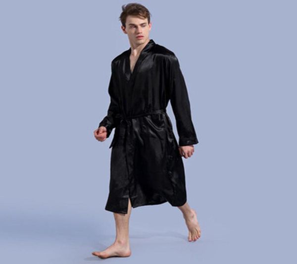 mens pure color sleepwear robe thin improved cardigan underwear loose length longsleeved spring and evening gowns men sleepwears 2840910, Black;brown
mens pure color sleepwear robe thin improved cardigan underwear loose length longsleeved spring and evening gowns men sleepwears 2840910, Black;brown