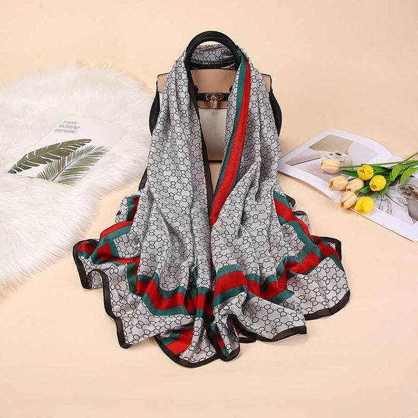 classic designer cashmere warm scarf spring/summer 21 travel sunscreen large women's satin beach long scarf printed shawl, Blue;gray
classic designer cashmere warm scarf spring/summer 21 travel sunscreen large women's satin beach long scarf printed shawl, Blue;gray