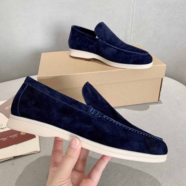 leak detection handmade loro * piana2023 pure original round head sheepskin comfortable flat soft sole seasonal couple shoes men's shoe, Black
leak detection handmade loro * piana2023 pure original round head sheepskin comfortable flat soft sole seasonal couple shoes men's shoe, Black