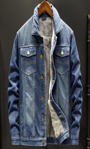 winter high street mens denim jacket casual male fleece thick warm cotton padded jean coats black blue cowboy plus size m8xl clot8130065, Black;brown
winter high street mens denim jacket casual male fleece thick warm cotton padded jean coats black blue cowboy plus size m8xl clot8130065, Black;brown