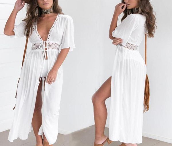 women beach cover up tunic lace white long pareos bikini sarong bathing suit kaftan dress beachwear women039s swimwear1419144, White;black
women beach cover up tunic lace white long pareos bikini sarong bathing suit kaftan dress beachwear women039s swimwear1419144, White;black