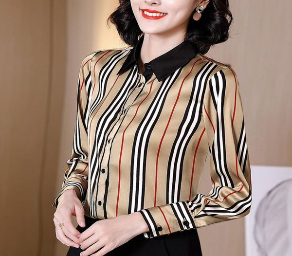 runway striped silk blouse elegant women039s designer shirts casual long sleeve spring autumn office ladies slim butto7157658, White
runway striped silk blouse elegant women039s designer shirts casual long sleeve spring autumn office ladies slim butto7157658, White