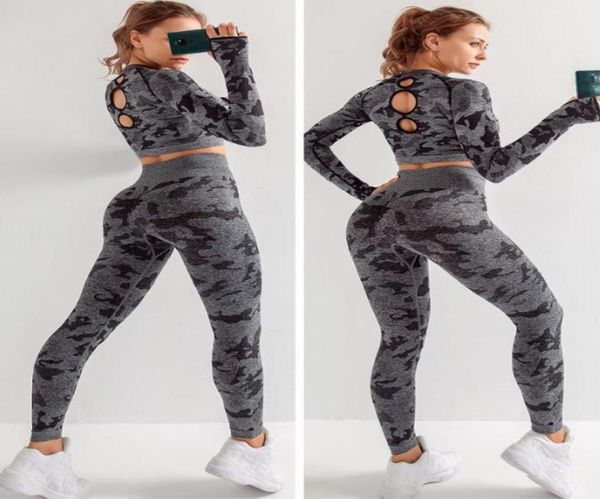 seamless 2 piece women yoga set gym clothing fitness leggingscropped shirts sport suit women long sleeve tracksuit active wear6923537, Gray
seamless 2 piece women yoga set gym clothing fitness leggingscropped shirts sport suit women long sleeve tracksuit active wear6923537, Gray