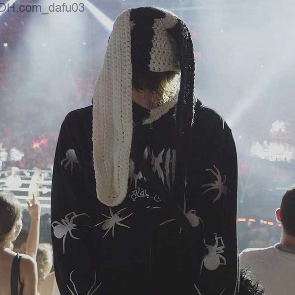 men's hoodies sweatshirts 2022 women's street clothes hoodie spider web printed zipper hoodie autumn grenger oversize sweater hara, Black
men's hoodies sweatshirts 2022 women's street clothes hoodie spider web printed zipper hoodie autumn grenger oversize sweater hara, Black