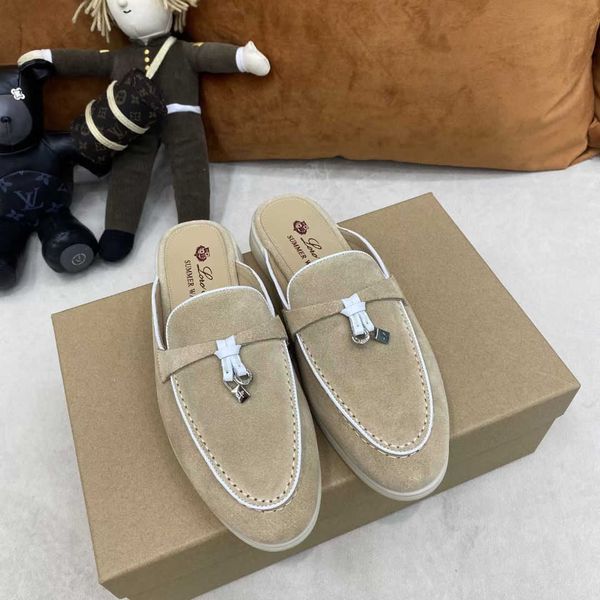 loro piana classic slip-on shoe comfortable and casual soft leather flat shoes with soft suede, Black
loro piana classic slip-on shoe comfortable and casual soft leather flat shoes with soft suede, Black