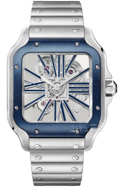 mens luxury watches square skeleton watch 40mm size watch all stainless steel luminous needles casual business quartz wristwatch, Slivery;brown
mens luxury watches square skeleton watch 40mm size watch all stainless steel luminous needles casual business quartz wristwatch, Slivery;brown