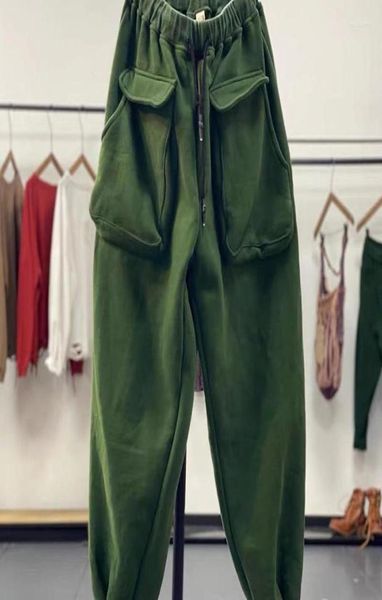 women039s pants 2023 spring autumn arts style women cotton pocket patchwork anklelength casual loose elastic waist harem p5785220315, Black;white
women039s pants 2023 spring autumn arts style women cotton pocket patchwork anklelength casual loose elastic waist harem p5785220315, Black;white