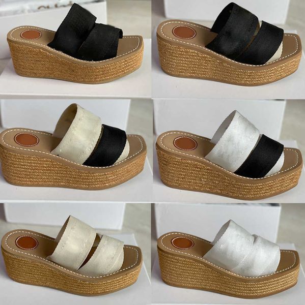fashion women hight espadrilles platform sandal woody wedge designer slippers canvas shoes flat slide sandals summer beach high heels, Black
fashion women hight espadrilles platform sandal woody wedge designer slippers canvas shoes flat slide sandals summer beach high heels, Black