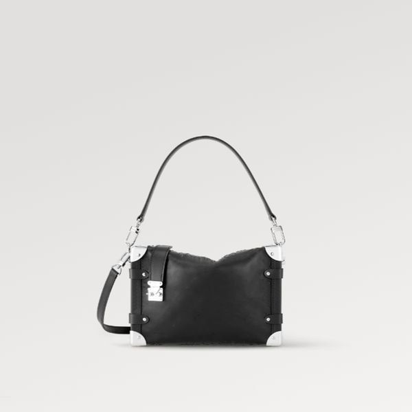 explosion women's shoulder bag side trunk m21709 black calfskin handbag handle silver-color hardware s-lock body-friendly shape mbossed
explosion women's shoulder bag side trunk m21709 black calfskin handbag handle silver-color hardware s-lock body-friendly shape mbossed