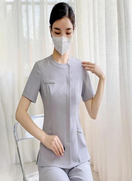 women039s two piece pants beauty salon women beautician uniforms suits foot massage female technician workwear spa sauna recept9748433, White
women039s two piece pants beauty salon women beautician uniforms suits foot massage female technician workwear spa sauna recept9748433, White