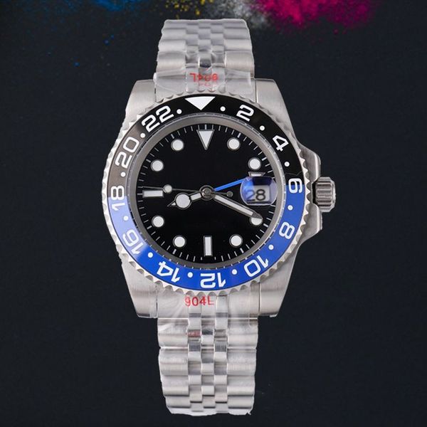 man automatic mechanical ceramics watches 40mm full stainless steel swim wristwatches sapphire luminous submariners watch business casual mo, Slivery;brown
man automatic mechanical ceramics watches 40mm full stainless steel swim wristwatches sapphire luminous submariners watch business casual mo, Slivery;brown