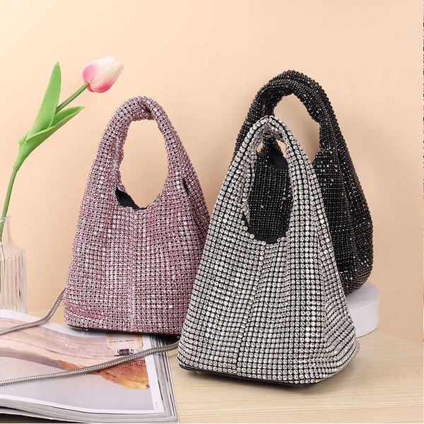 shoulder bags luxury diamonds bucket bag designer women handbags shinny rhinestone mesh crossbody evening party purse 230426
shoulder bags luxury diamonds bucket bag designer women handbags shinny rhinestone mesh crossbody evening party purse 230426