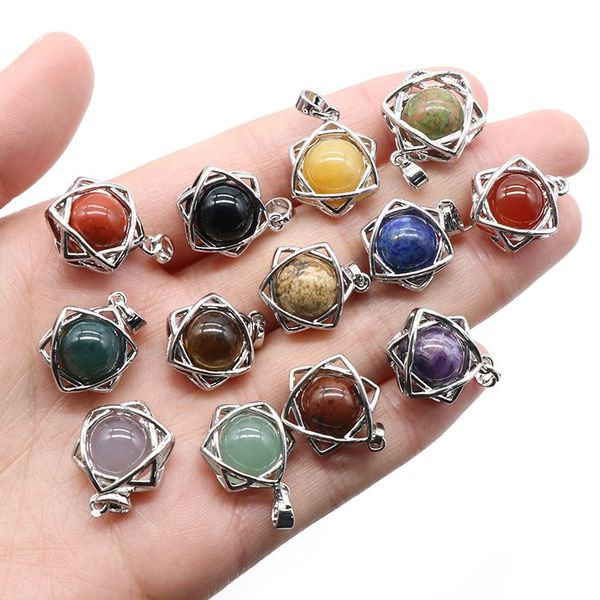 natural crystal stone hexagram charms 10mm amethyst aventurine rose quartz bead pendants diy necklace jewelry, Bronze;silver
natural crystal stone hexagram charms 10mm amethyst aventurine rose quartz bead pendants diy necklace jewelry, Bronze;silver